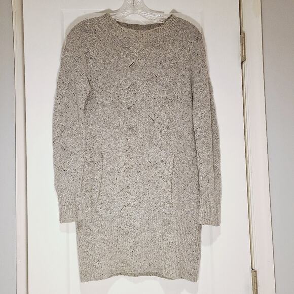 Lily Mcneal Long Sweater With Front Pocket - Picture 1 of 7